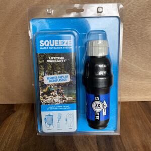 New Sawyer Squeeze Water Filtration System Filter Kit SP129 32oz Pouches